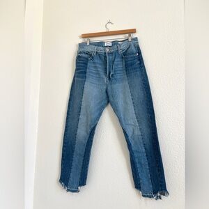 FRAME Nouveaux Le Mix Jeans patchwork denim / size 30